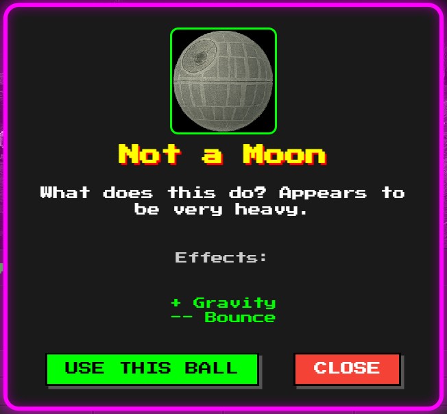 carefull how you use balls on each hole