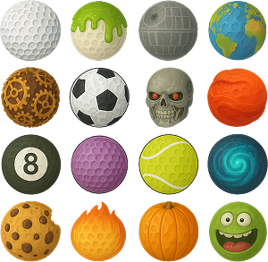 balls do different things