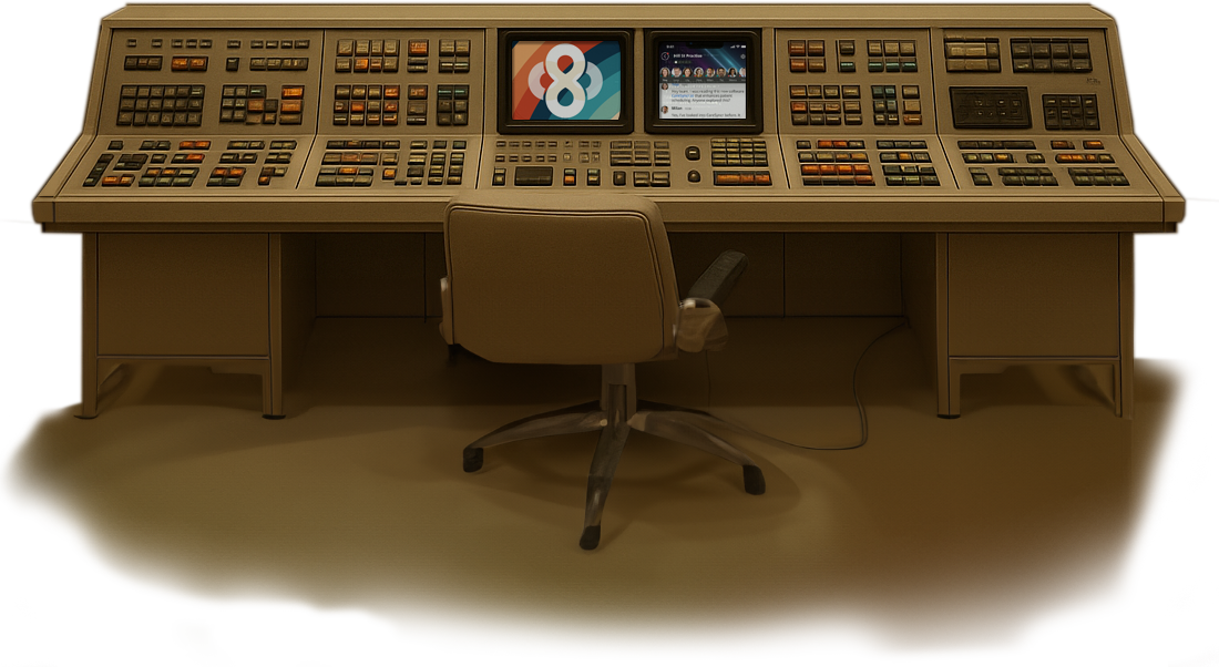 Control desk background